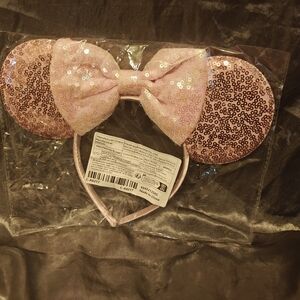 Disney Pink Sequin Mouse Ears Headband